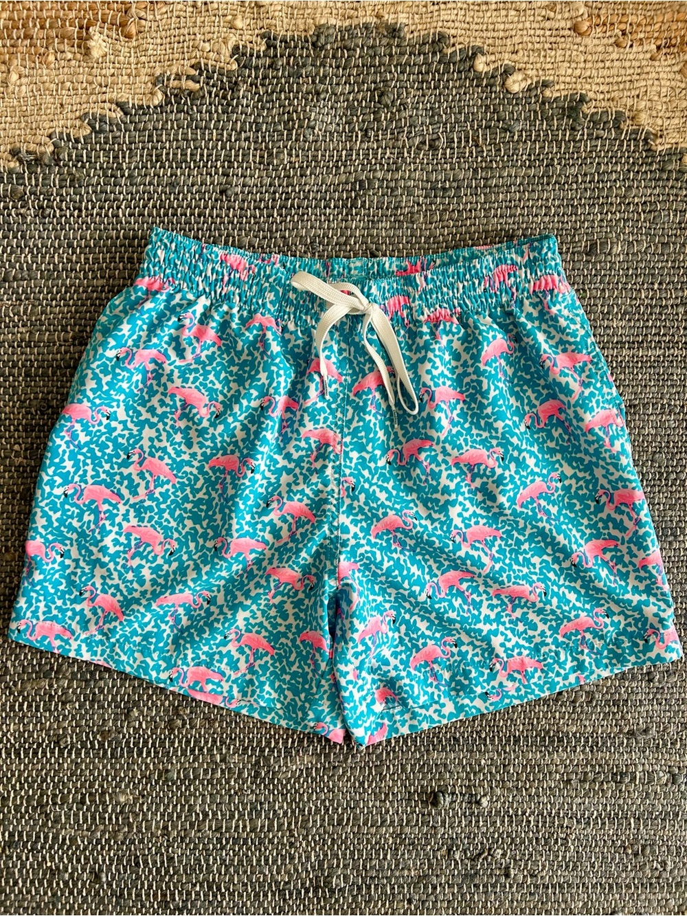 Chubbies The Domingos Are For Flamingos Swim Trunks